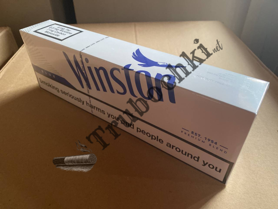 СИГАРЕТЫ WINSTON BLUE KING SIZE (ВИНСТОН СИНИЙ)