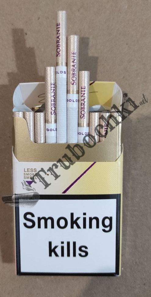 СИГАРЕТЫ SOBRANIE NANO GOLD оптом