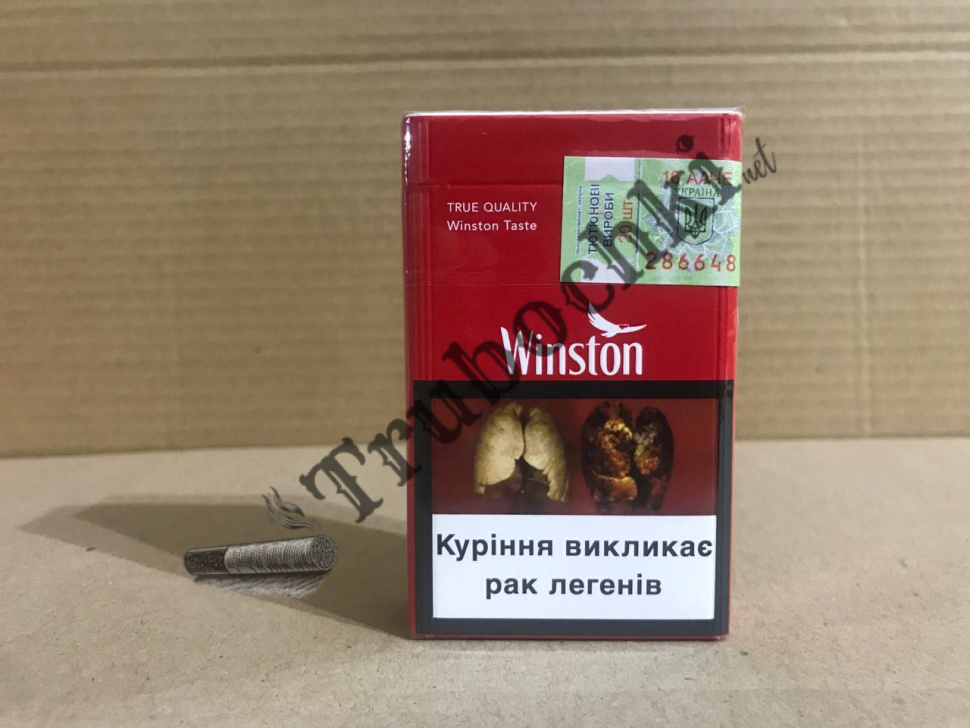 СИГАРЕТЫ WINSTON RED KING SIZE оптом