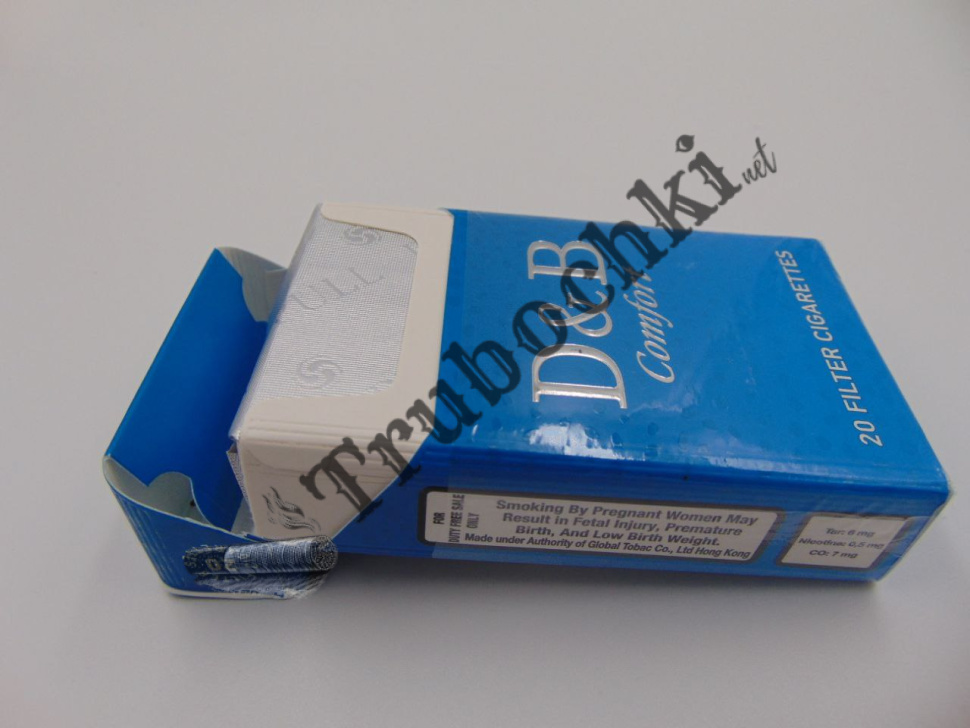 СИГАРЕТЫ D&B COMFORT BLUE