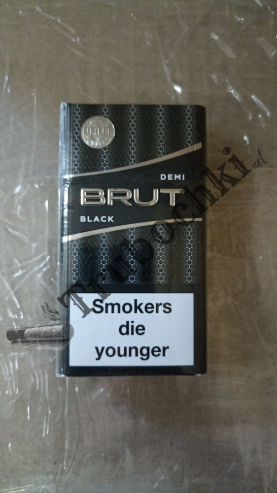 СИГАРЕТЫ BRUT DEMI BLACK (БРЮТ ДЕМИ ЧЕРНЫЙ)