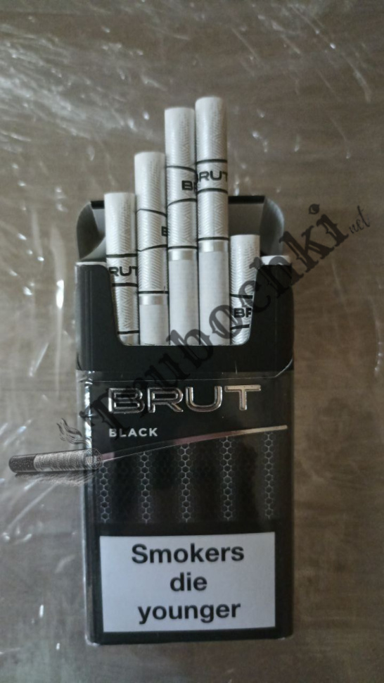 СИГАРЕТЫ BRUT DEMI BLACK (БРЮТ ДЕМИ ЧЕРНЫЙ)
