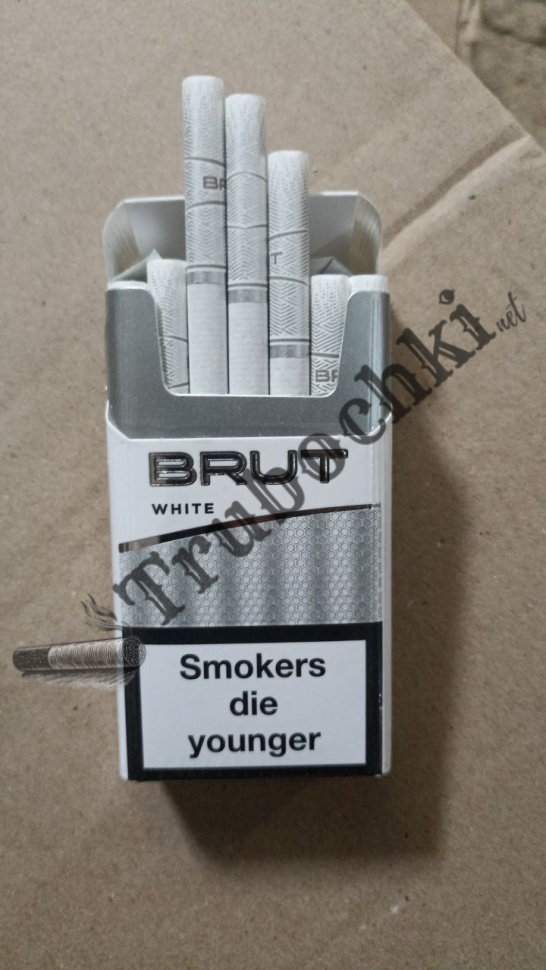 СИГАРЕТЫ BRUT DEMI WHITE (БРЮТ ДЕМИ БЕЛЫЙ) оптом