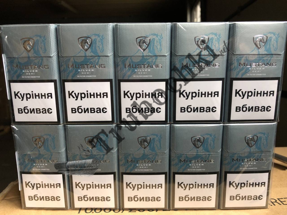 СИГАРЕТЫ MUSTANG DEMI SILVER