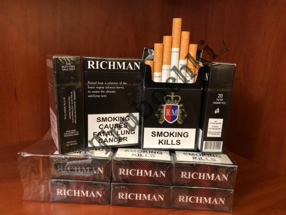 СИГАРЕТЫ RICHMAN KING SIZE оптом