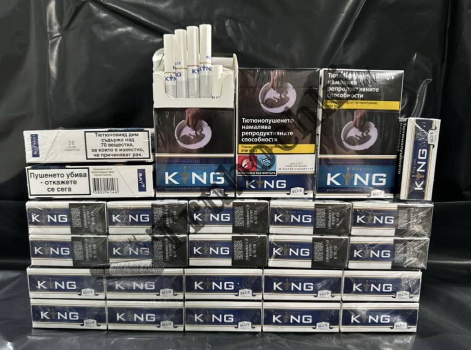 СИГАРЕТЫ KING KS BLUE (КИНГ КС СИНИЙ) 