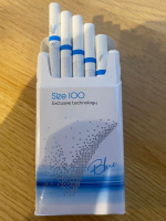 СИГАРЕТЫ OK SIZE 100 KING SIZE BLUE (ОК СИНИЙ)