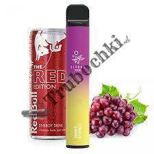 Одноразовая электронная сигарета Elf Bar Grape Energy (виноградный энергетик) (2000 Затяжек)  оптом