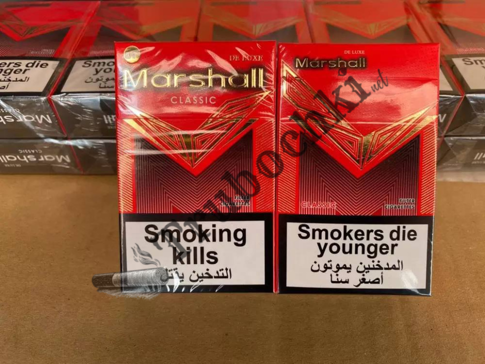 СИГАРЕТЫ MARSHAL RED KING SIZE (МАРШАЛ КРАСНЫЙ)