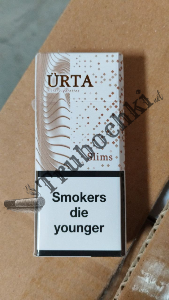 СИГАРЕТЫ URTA DEMI SLIMS WHITE (ЮРТА ДЕМИ СЛИМС БЕЛАЯ) оптом