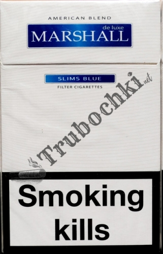 СИГАРЕТЫ MARSHAL BLUE SLIMS